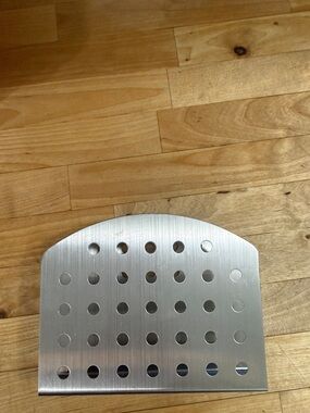 Mainstays Brushed Silver Perforated Metal napkin Holder